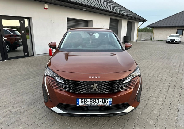 Peugeot 5008 cena 109900 przebieg: 139000, rok produkcji 2021 z Boguchwała małe 667